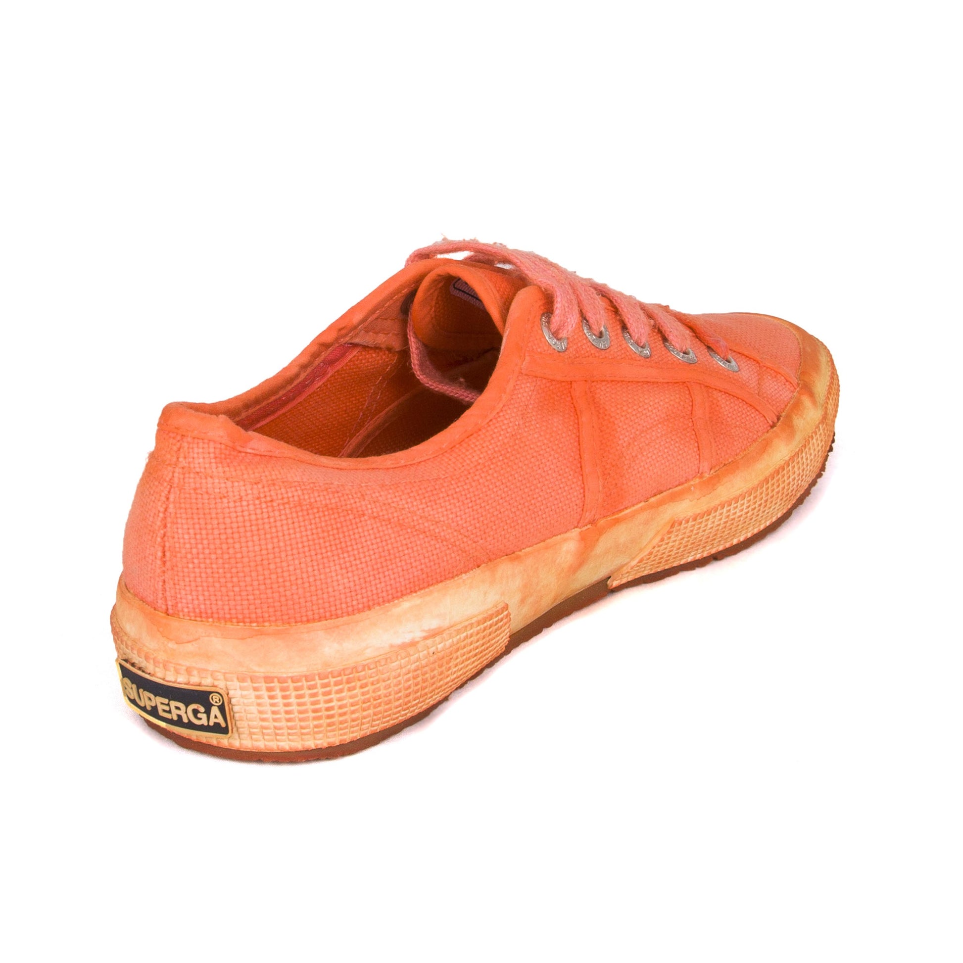 Zapatilla naranja lavado con cordón 2750PCOTU Superga - 2750PCOTU-297-3.jpg