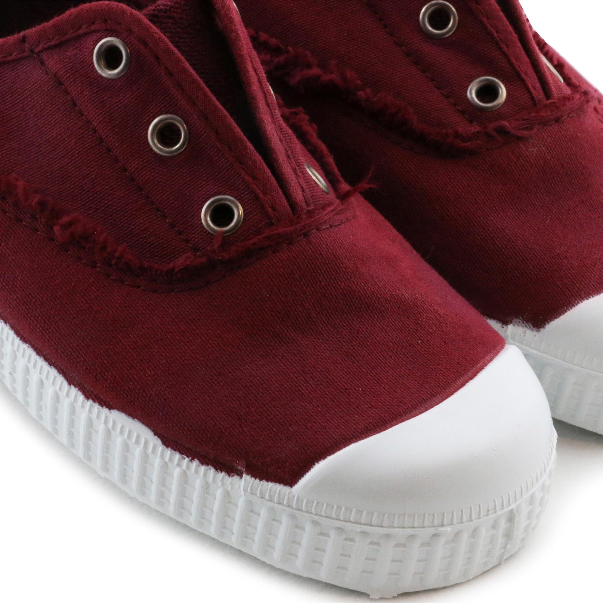 Zapatilla burdeos con elástico 88088 La Cadena - 88088-13-6.jpg