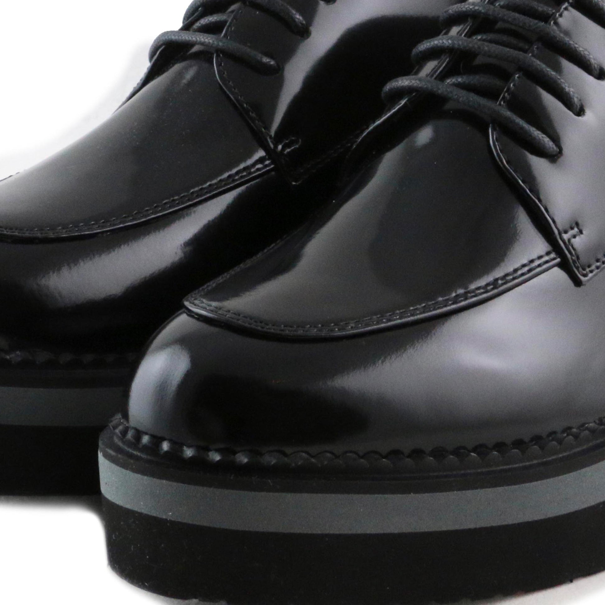 Blucher liso elegante flo negro con cordón DERBY Café Noir - DERBY-29-6.jpg