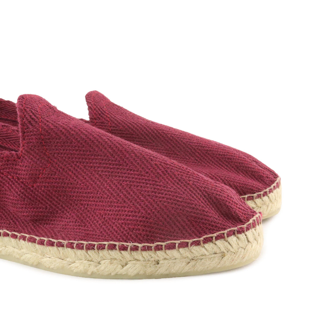Alpargata plana cerrada burdeos 70 de Jeromín - 070-13-5.jpg