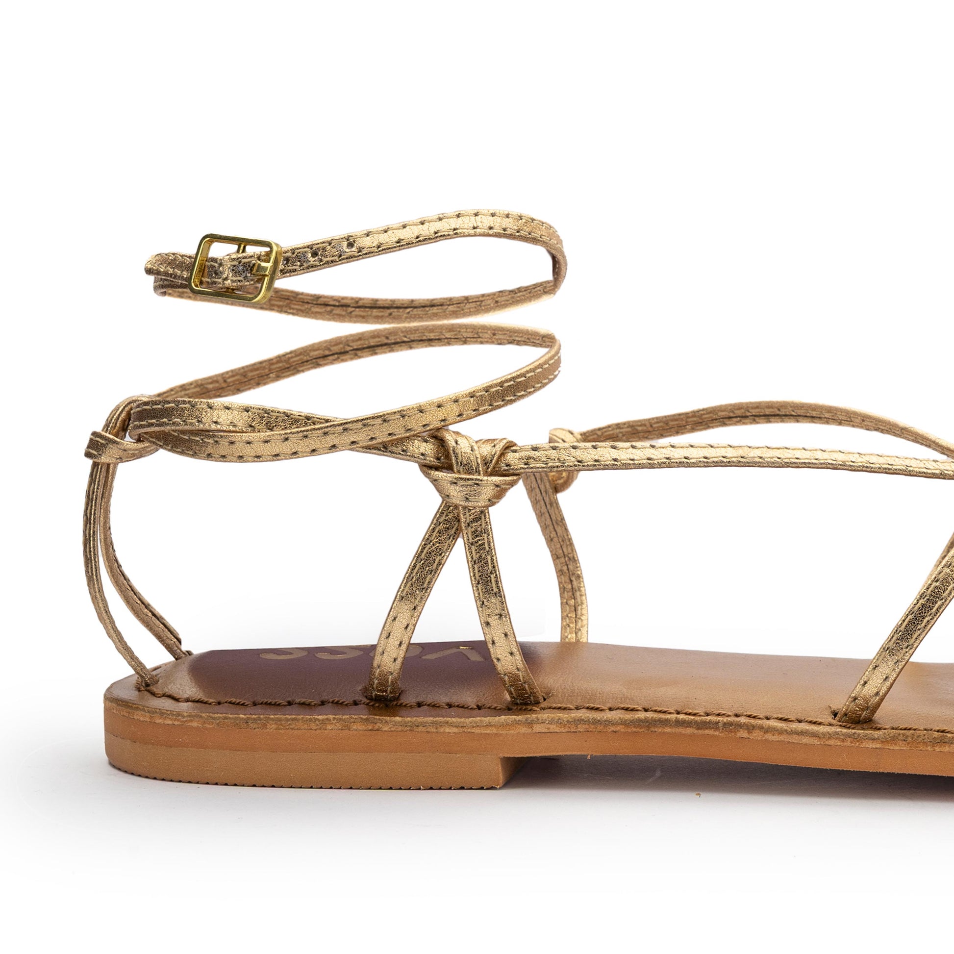 Sandalia plana dorado con hebilla LILAH de 220V - LILAH-48-5.jpg