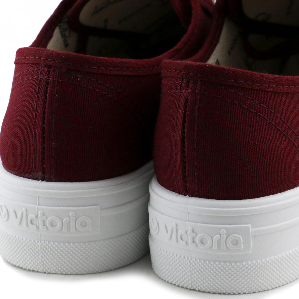 Zapatilla burdeos con cordón 9200 de Victoria - 09200-13-6.jpg