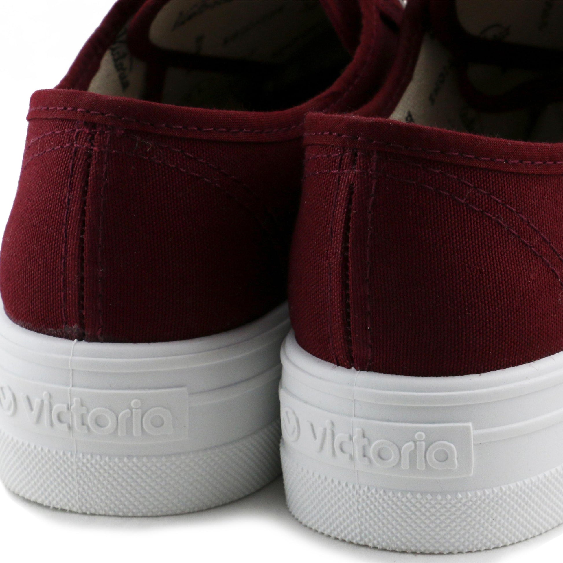 Zapatilla burdeos con cordón 9200 de Victoria - 09200-13-6.jpg