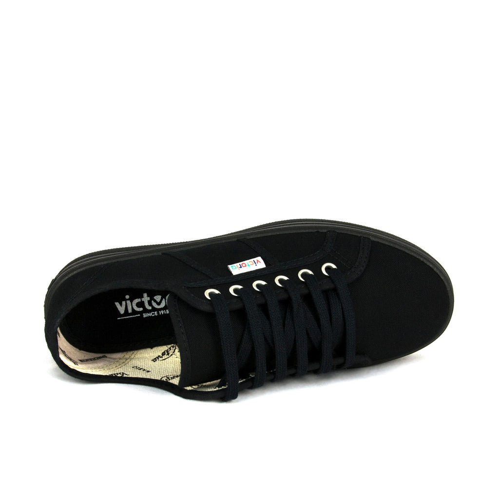 Zapatilla casual negro con cordón 9200 de Victoria - 09200-20-6.jpg