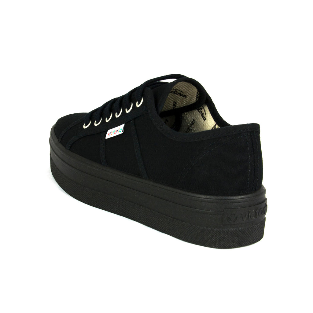 Zapatilla casual negro con cordón 9200 de Victoria - 09200-20-4.jpg