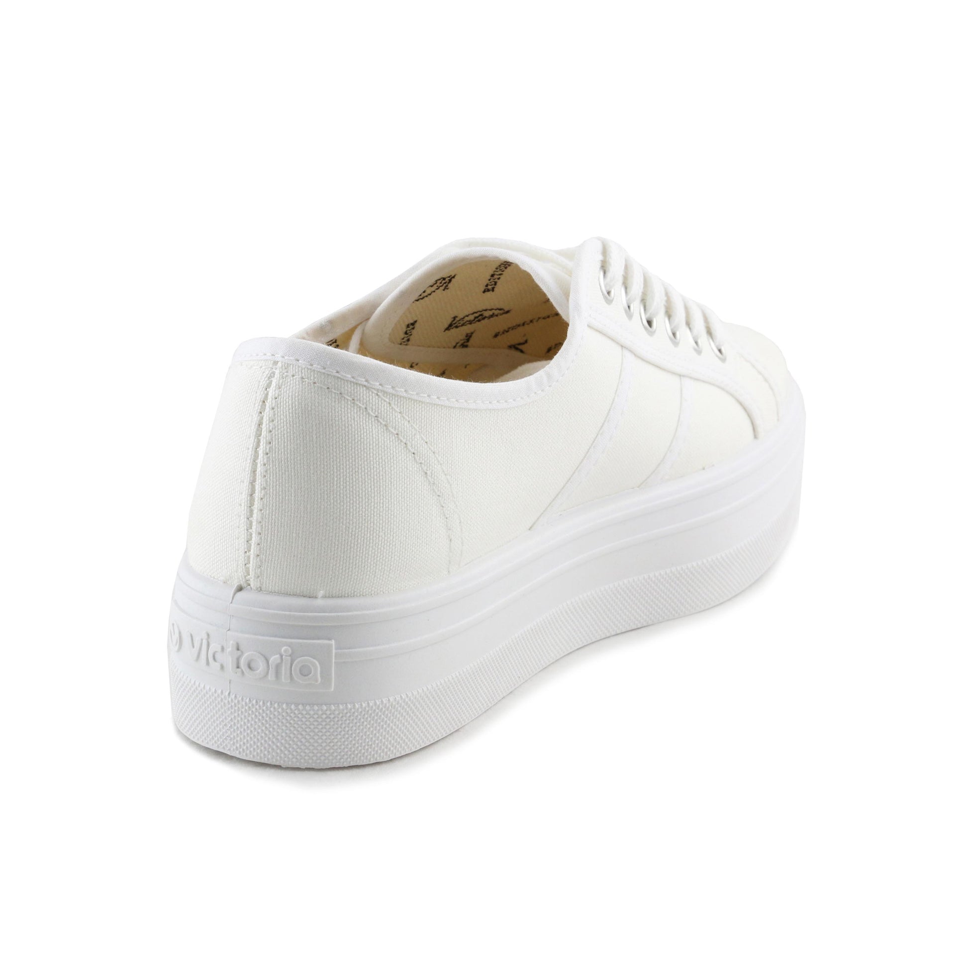 Zapatilla casual blanco con cordón 9200 de Victoria - 09200-30-3.jpg