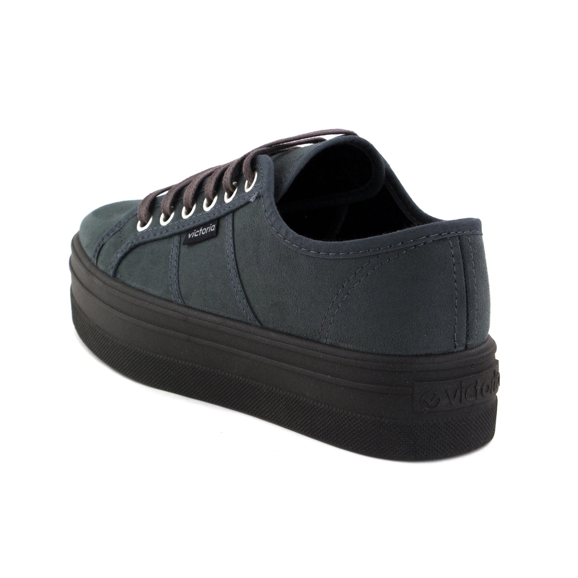 Zapatilla casual gris con cordón 9205 de Victoria - 09205-16-4.jpg