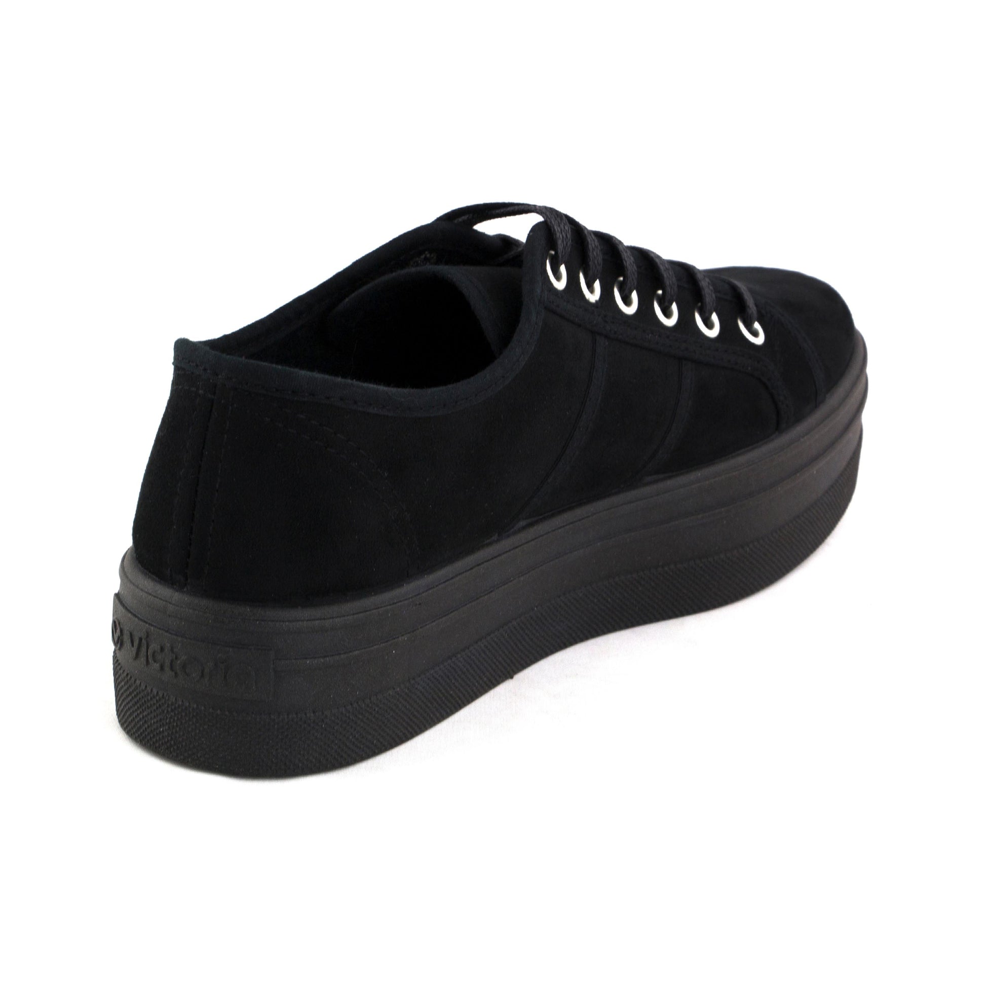 Zapatilla casual negro con cordón 9205 de Victoria - 09205-20-3.jpg