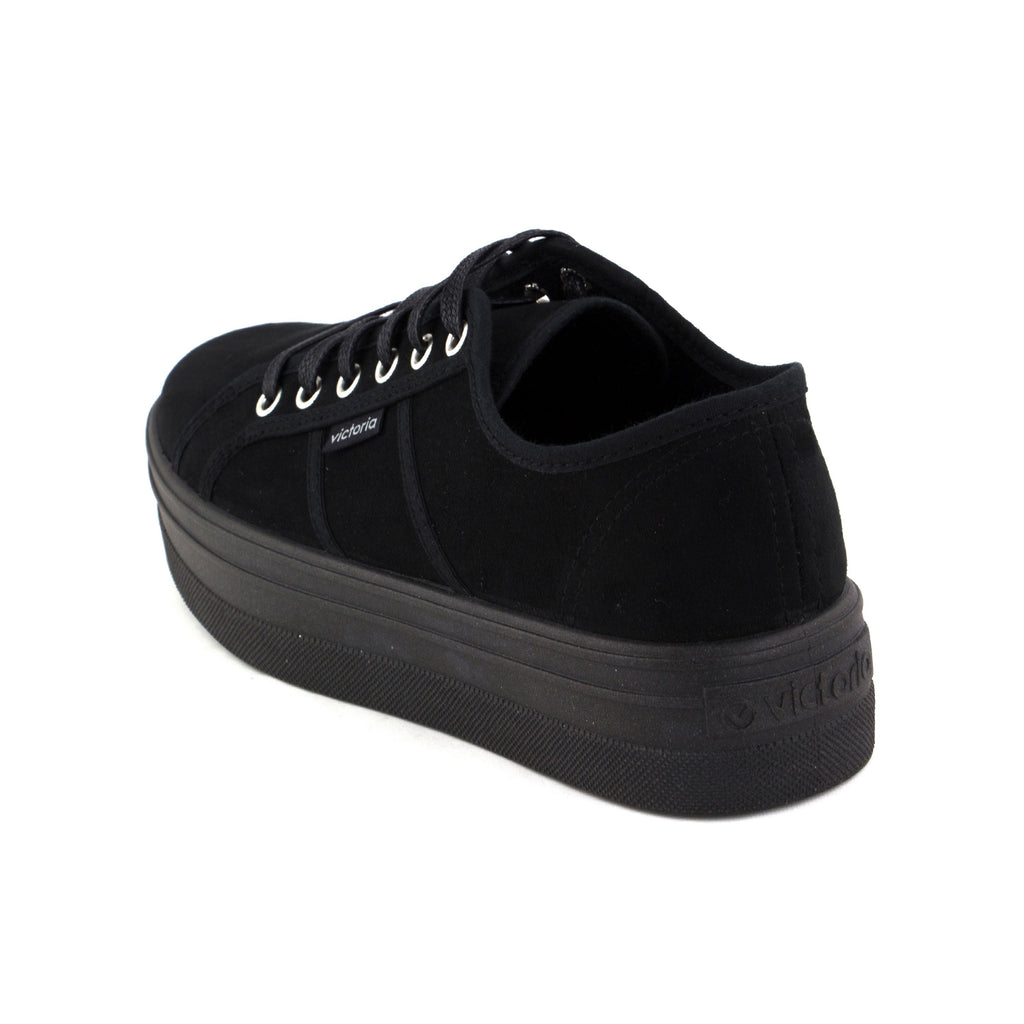 Zapatilla casual negro con cordón 9205 de Victoria - 09205-20-4.jpg