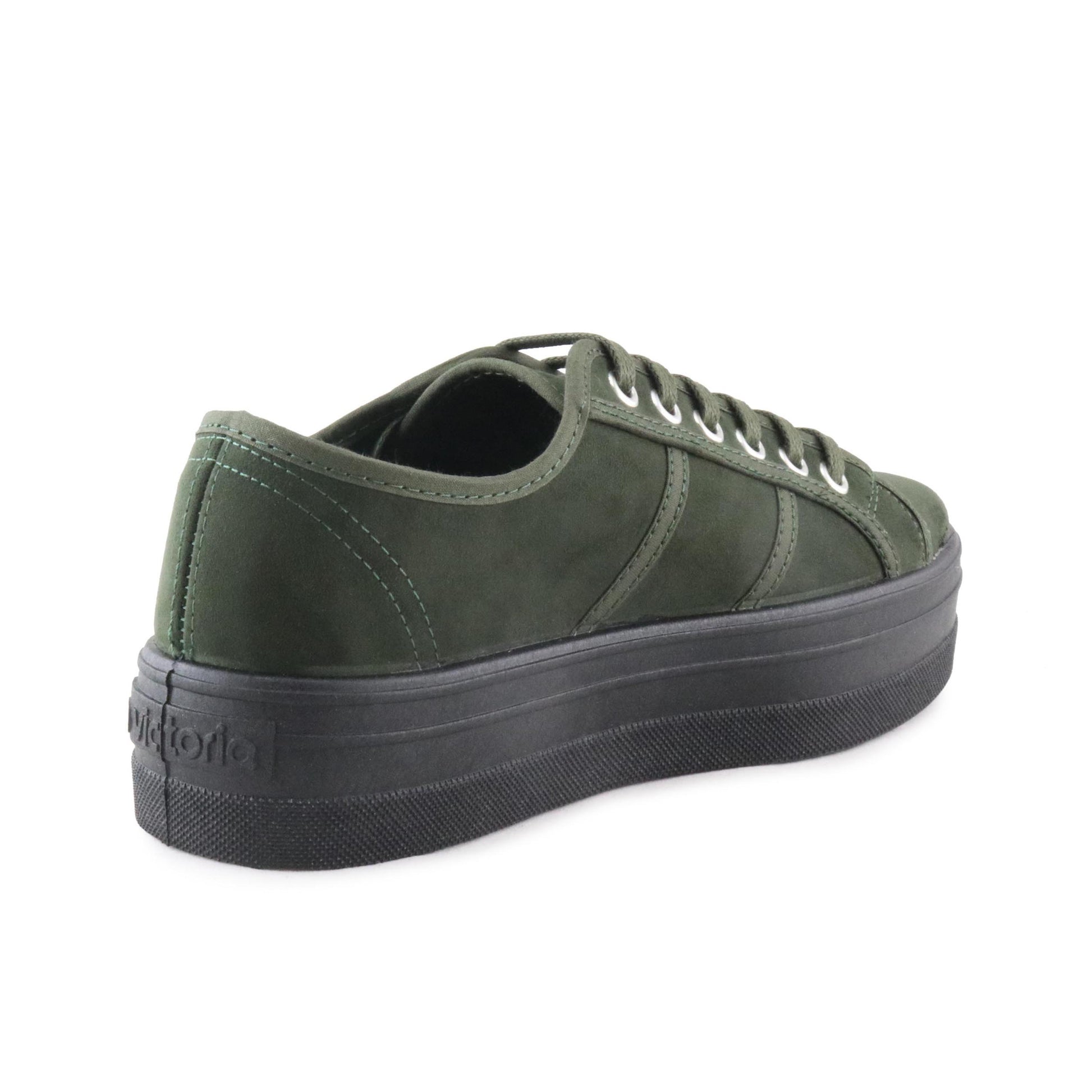 Zapatilla casual kaki con cordón 9205 de Victoria - 09205-33-3.jpg