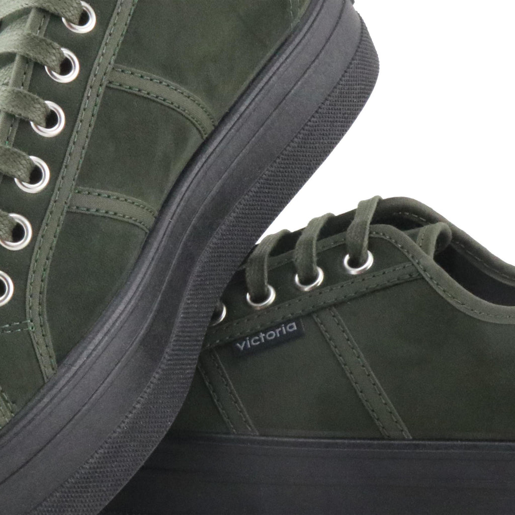 Zapatilla casual kaki con cordón 9205 de Victoria - 09205-33-6.jpg