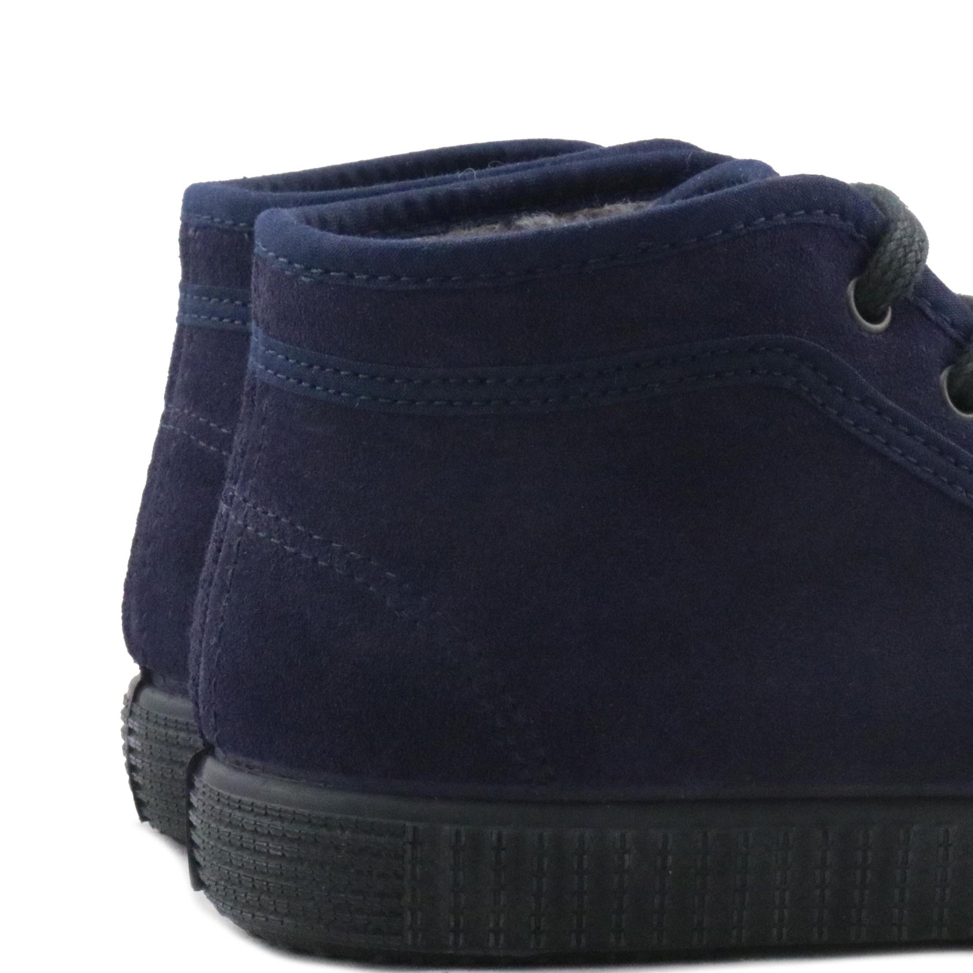 Bota serraje azul con cordón 87267 de La Cadena - 87267-27-6.jpg