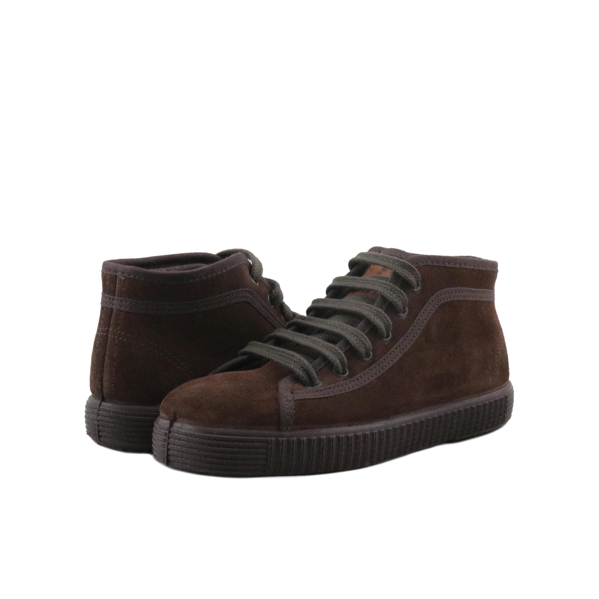 Bota serraje marrón con cordón 87267 de La Cadena - 87267-26-2.jpg