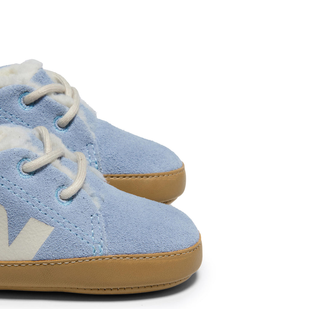 Bota celeste con cordón BABYSUEDE de Veja - BABYSUEDE-8-5.jpg