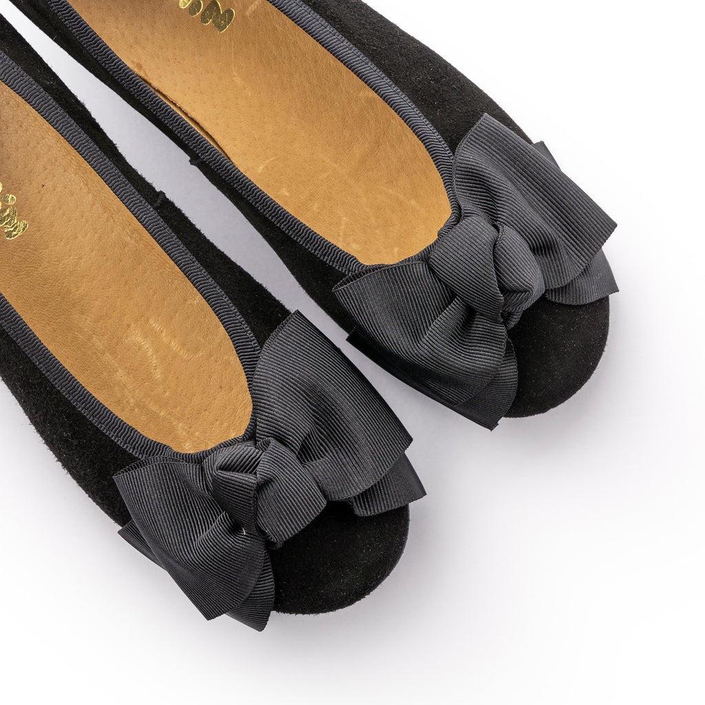 Bailarina nobuk negro con lazo N711 de Jeromín - N711-38-6.jpg