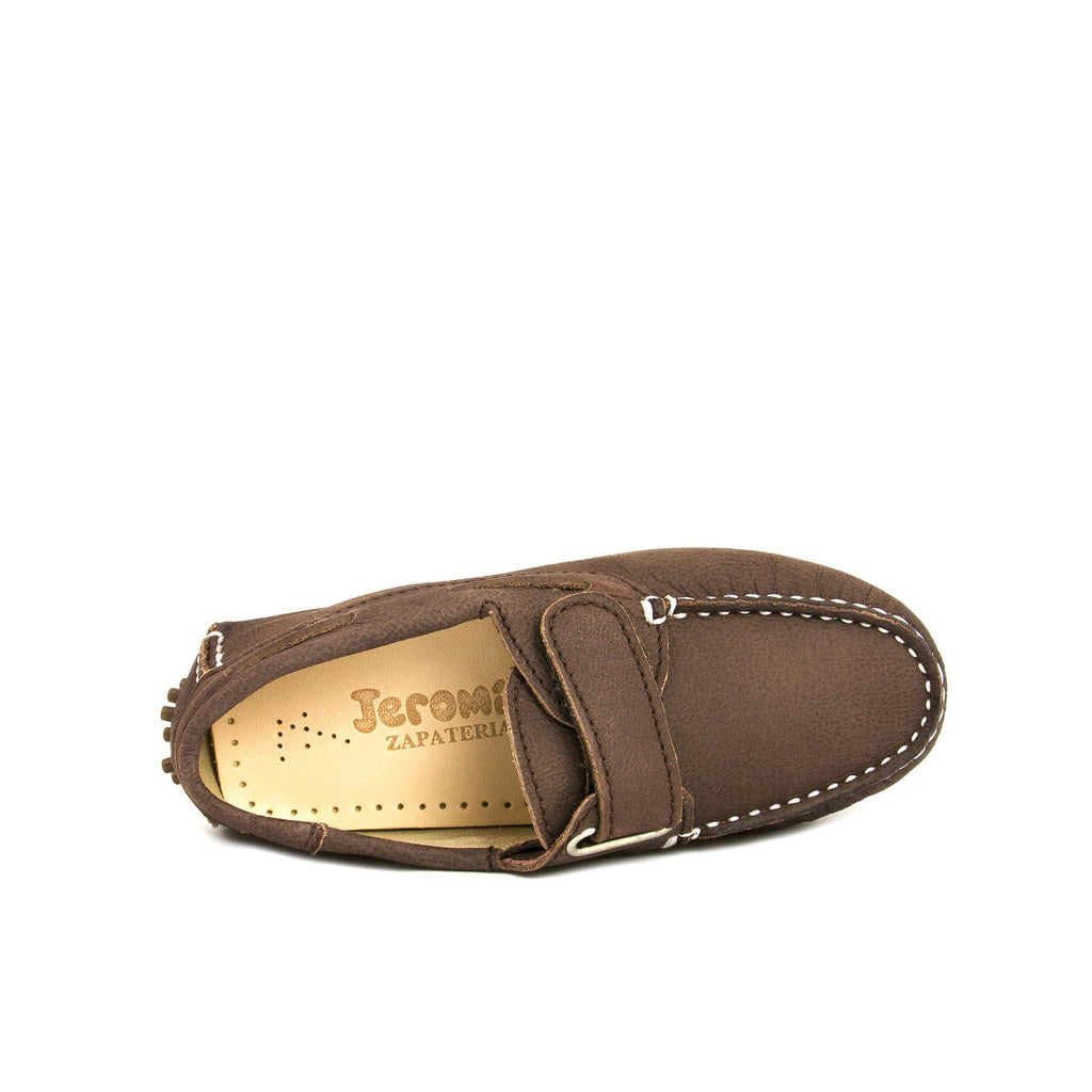 Náutico bombé marrón de verano con velcro H1005 Jeromín - H1005-139-6.jpg