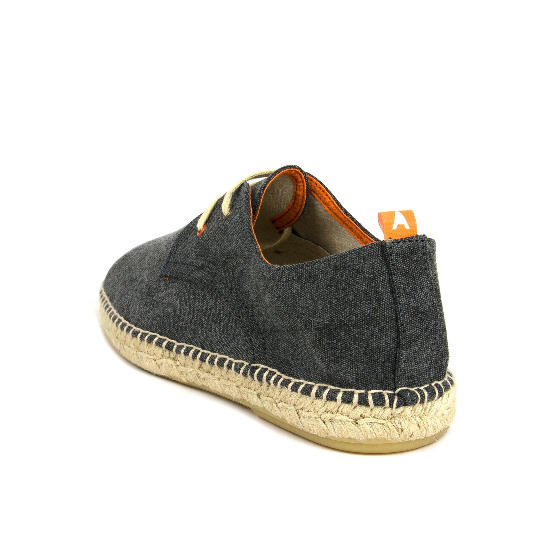 Alpargata plana cerrada negro lavado con cordón TERRA Abarca - TERRA-144-4.jpg