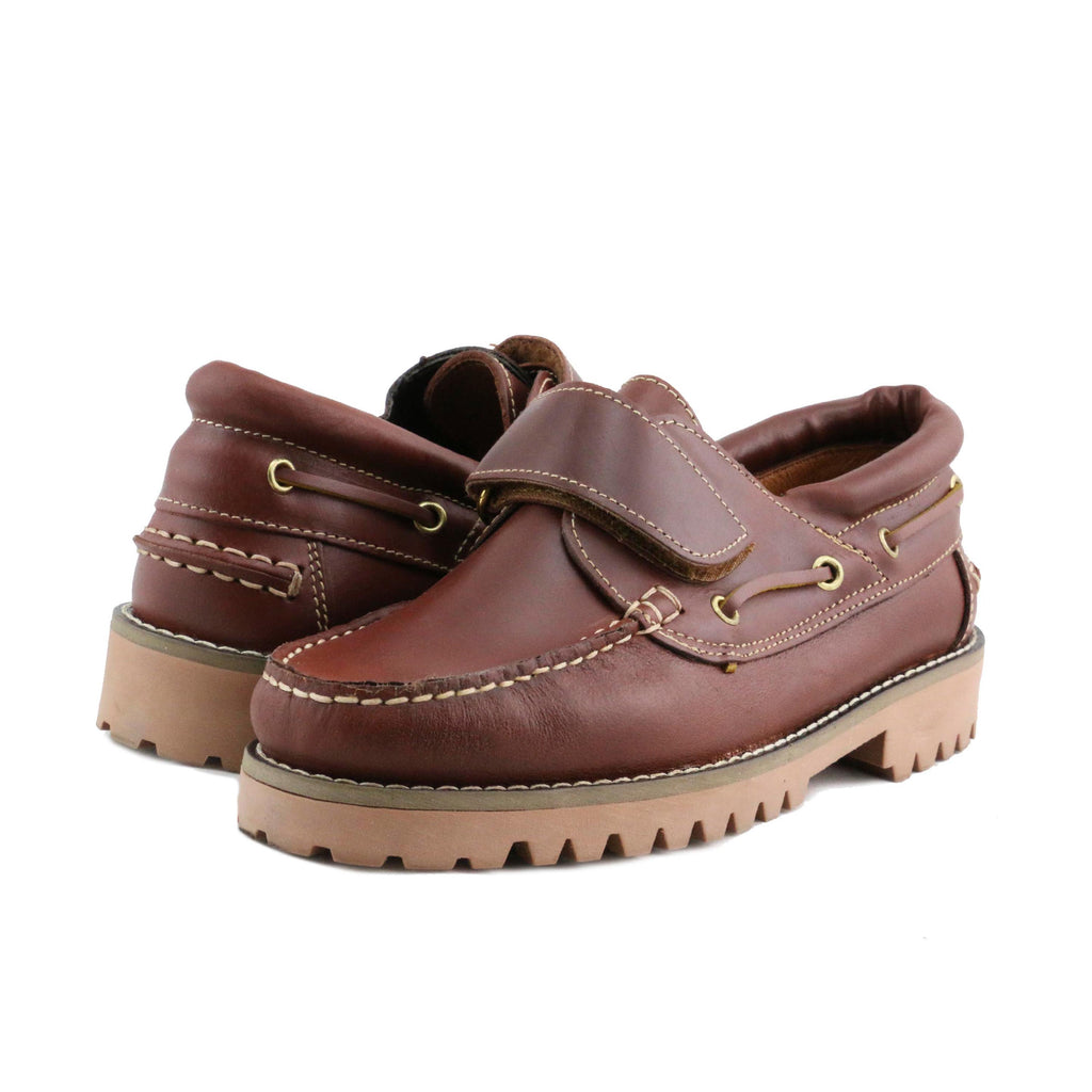 Náutico marrón con velcro 1000V de Jeromín - 1000V-12-2.jpg