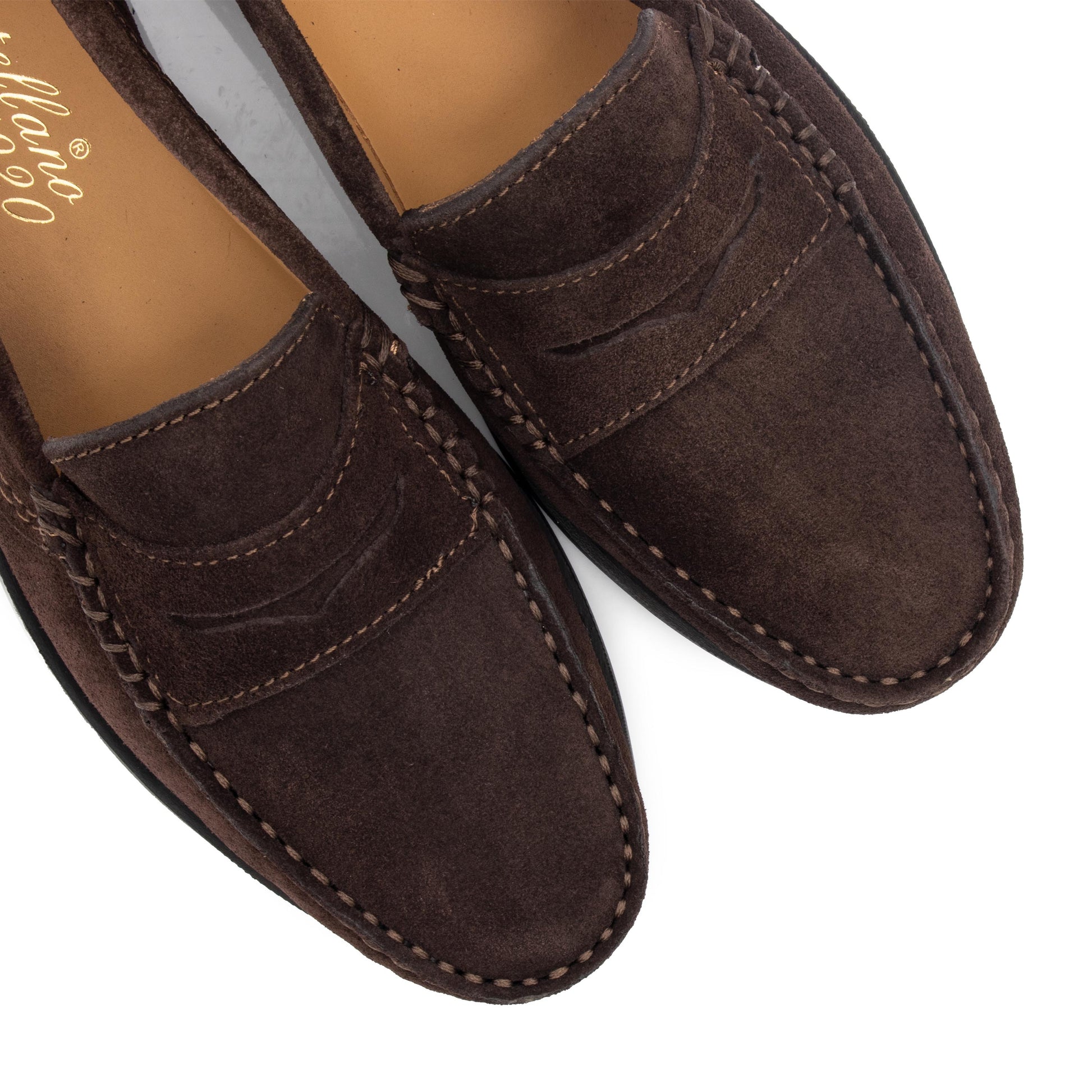 Mocasín serraje marrón con antifaz 471 de Castellano - 471-26-6.jpg