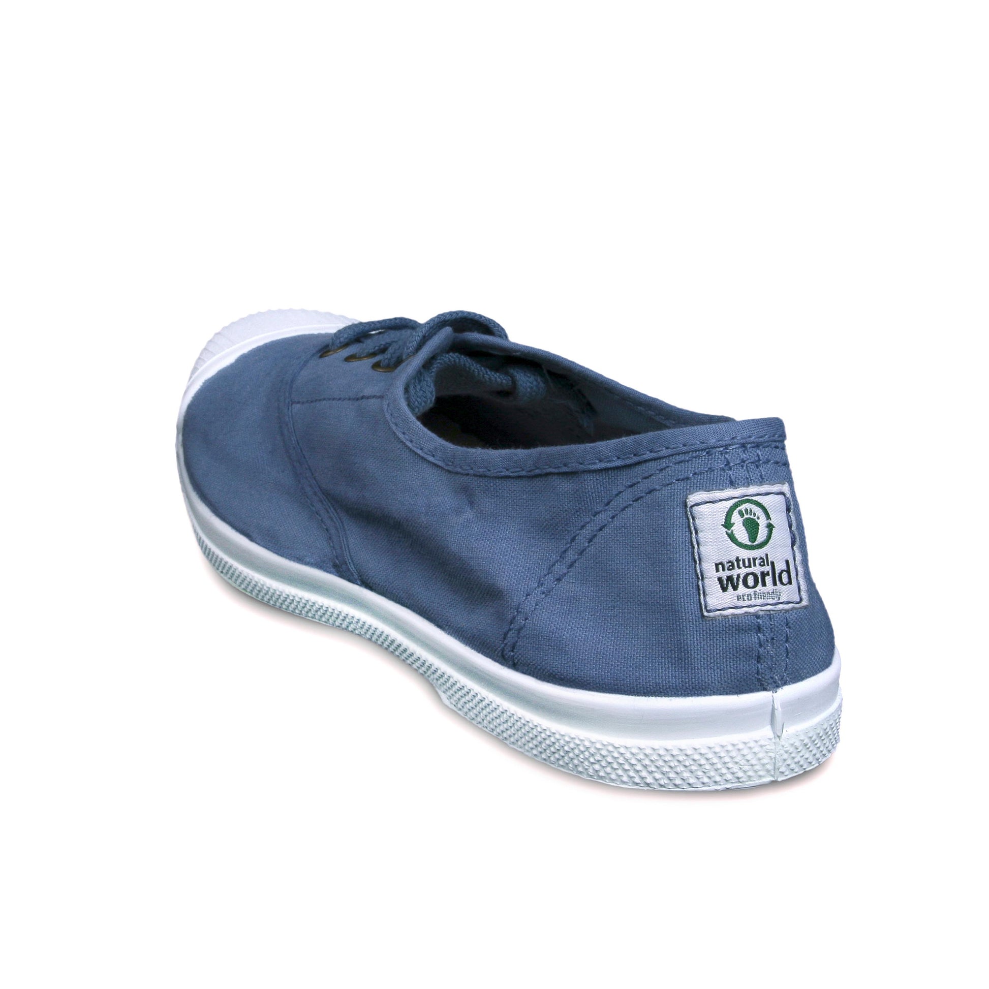 Zapatilla azul jeans de elástico LONA102 Natural World - LONA102-119-4.jpg