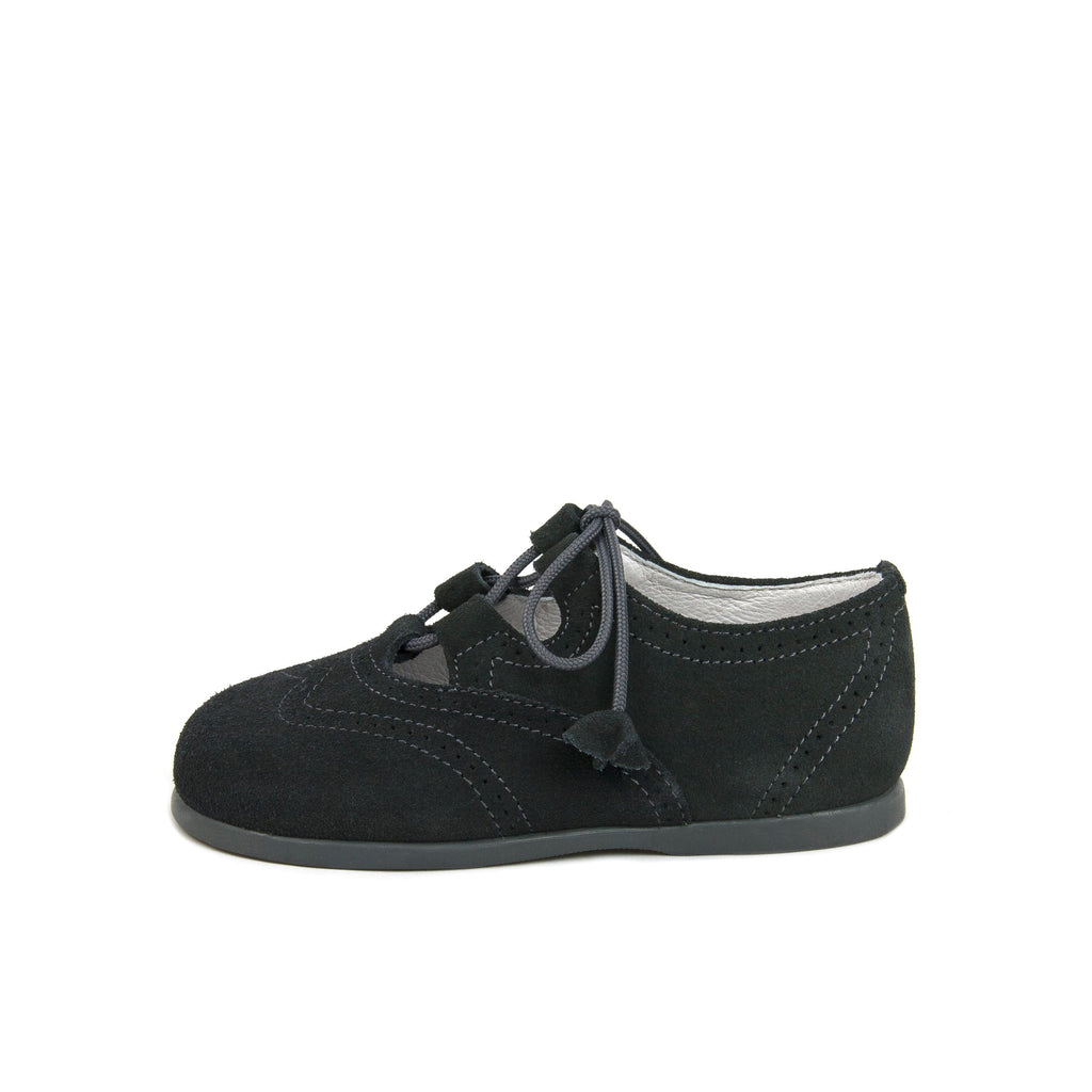 Angelito picado elegante ante gris con cordón 10317 Jeromín - 10317-121-1.jpg