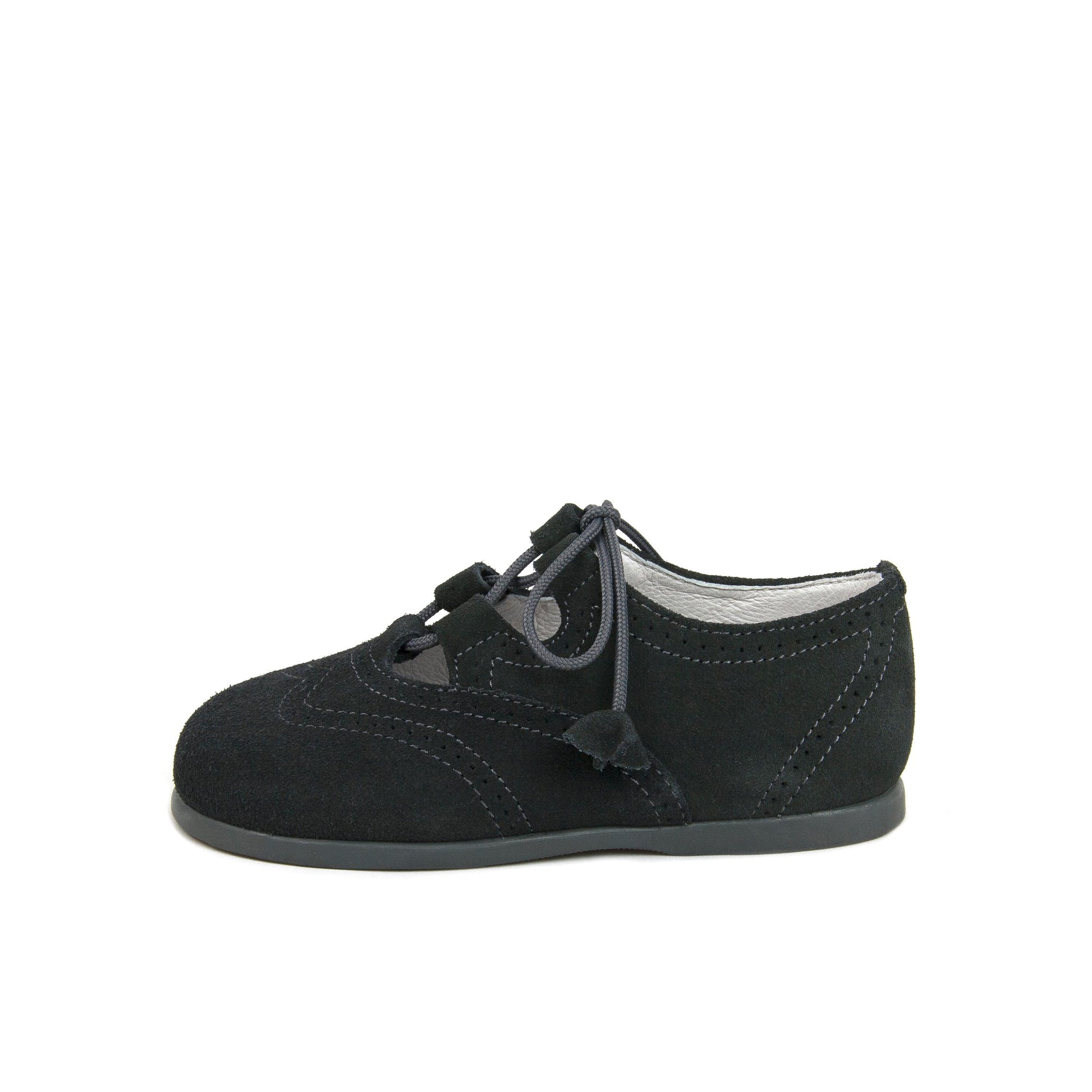 Angelito picado elegante ante gris con cordón 10317 Jeromín - 10317-121-1.jpg