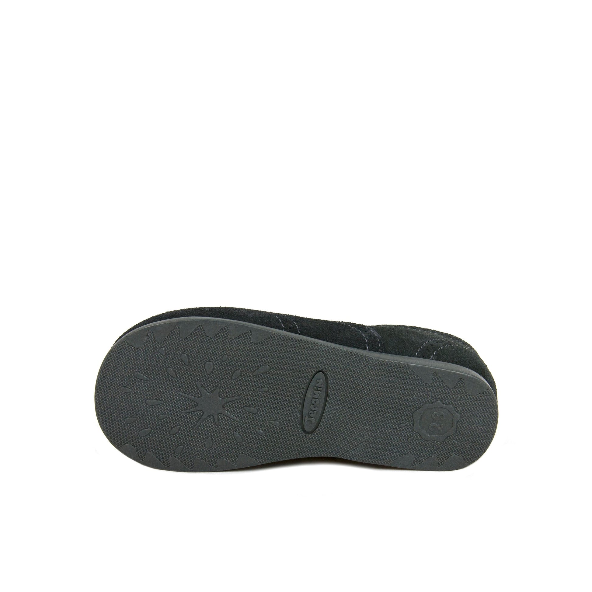 Angelito picado elegante ante gris con cordón 10317 Jeromín - 10317-121-5.jpg