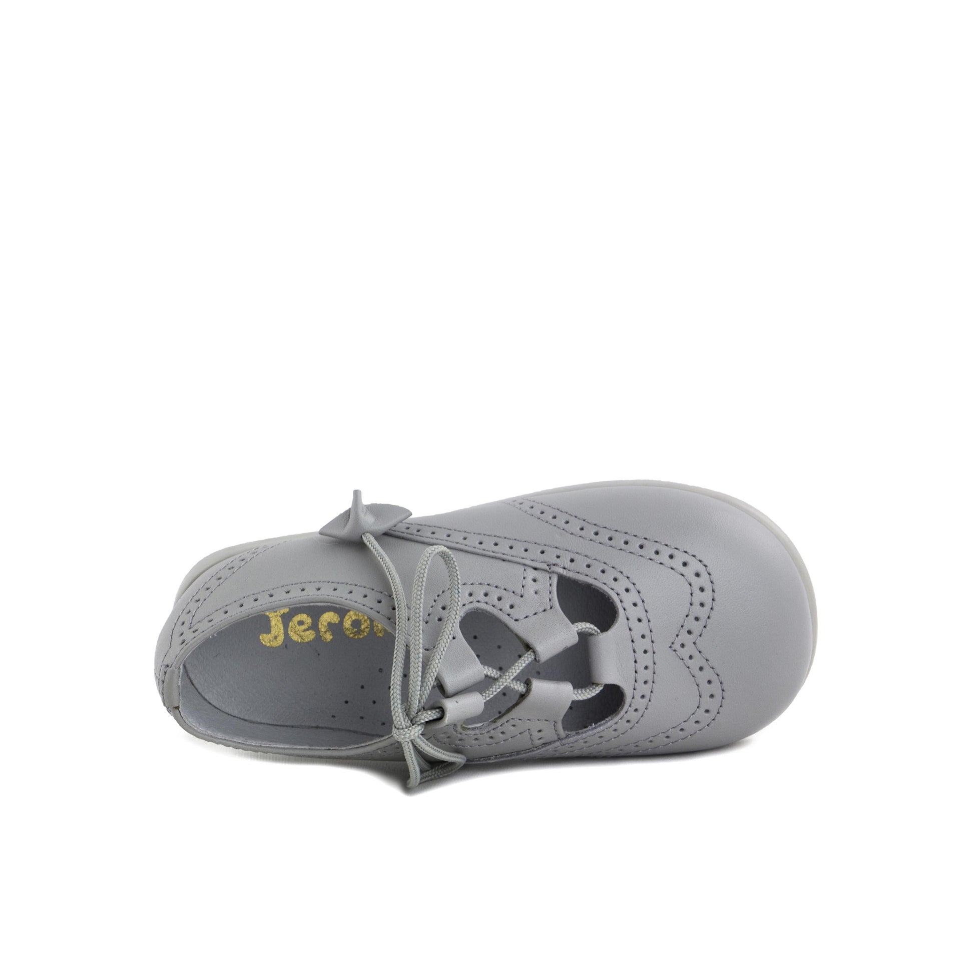 Angelito picado elegante gris claro con cordón 10317 Jeromín - 10317-17-6.jpg