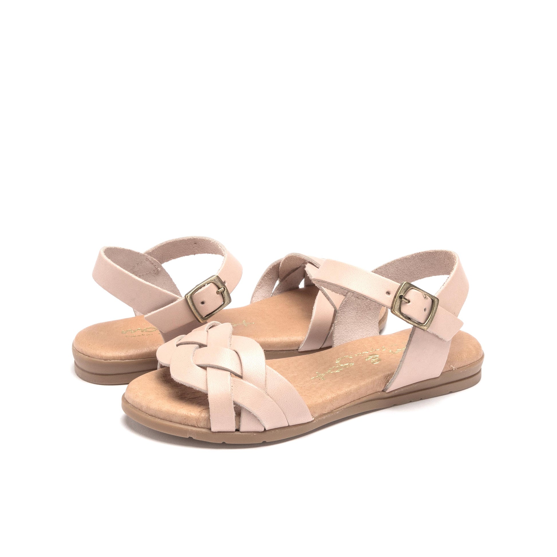 Sandalia plana rosa claro con hebilla 1041 Pepa&Cris - 1041-341-2.jpg