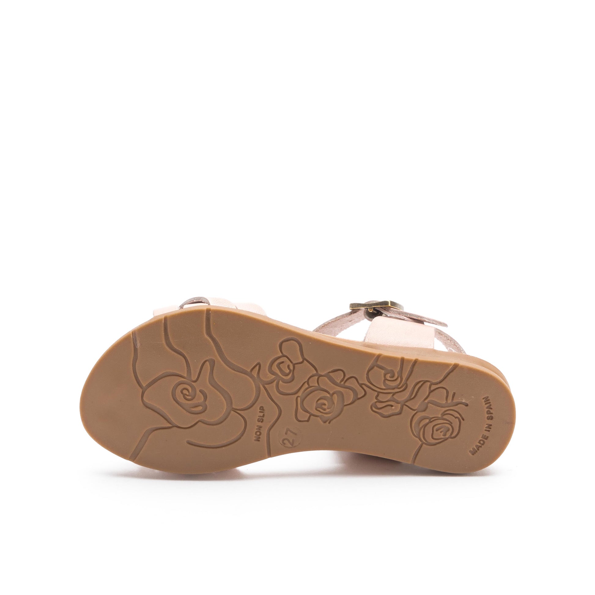 Sandalia plana rosa claro con hebilla 1041 Pepa&Cris - 1041-341-4.jpg