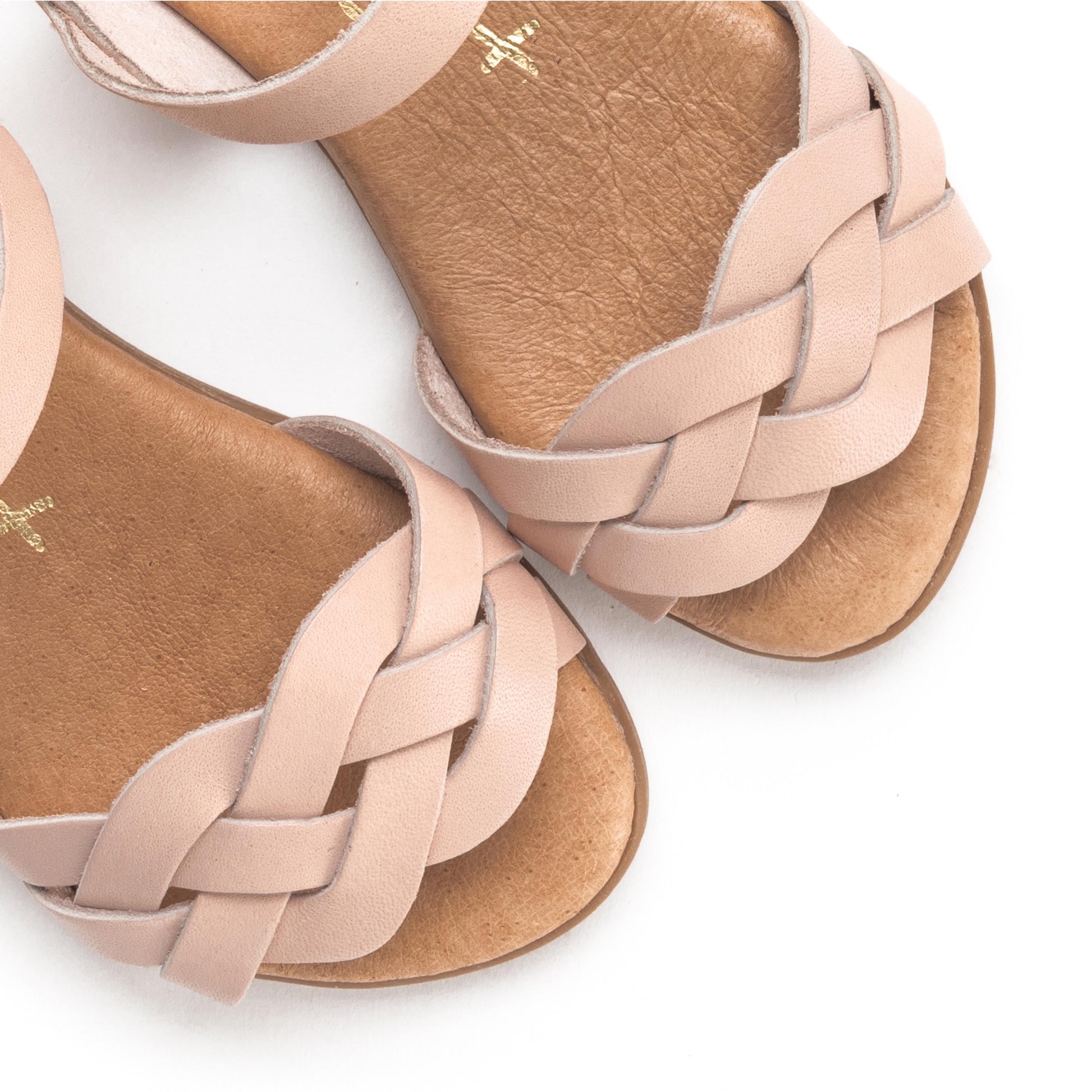 Sandalia plana rosa claro con hebilla 1041 Pepa&Cris - 1041-341-6.jpg