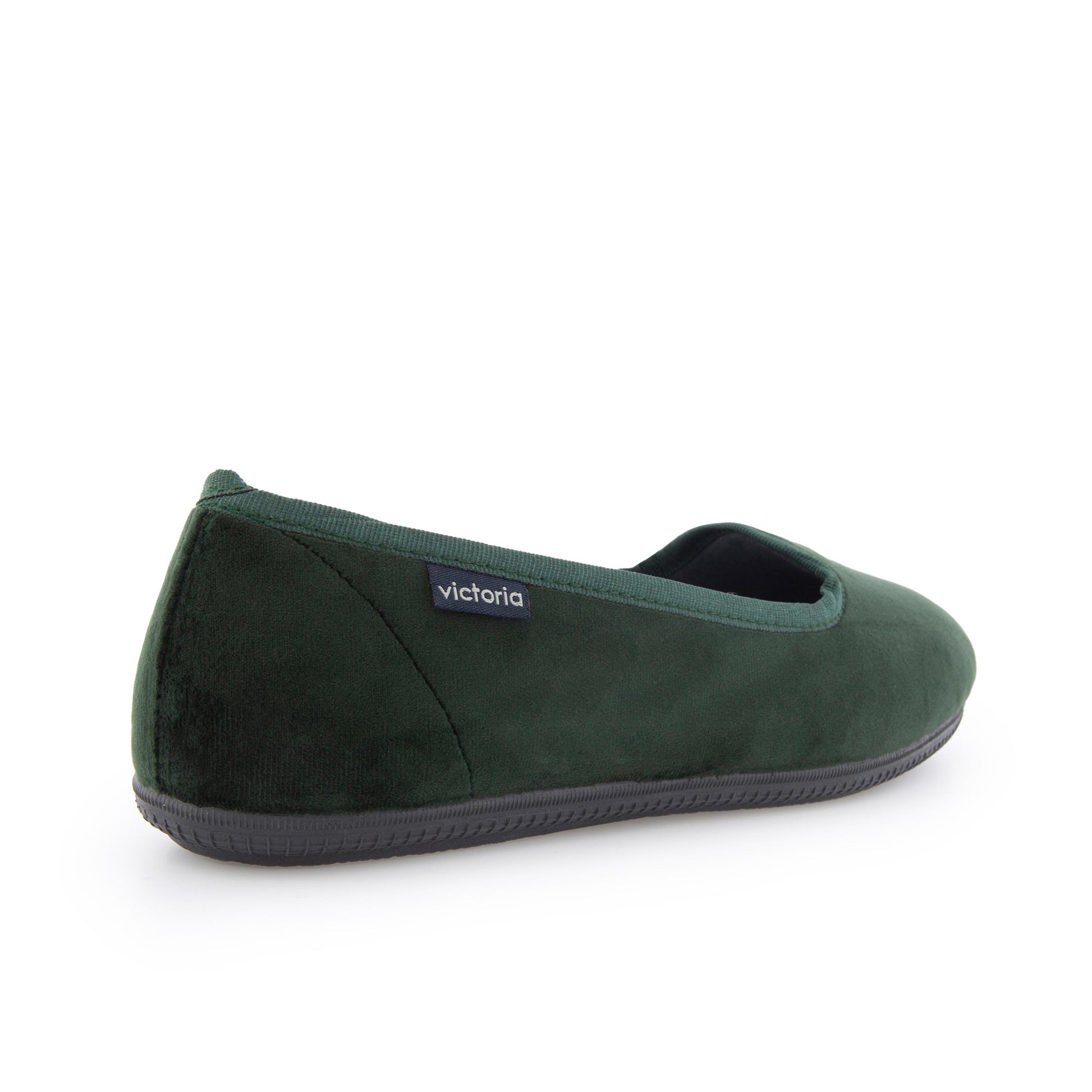 Zapatilla para casa cerrada verde botella 104911 Victoria - 104911-14-3.jpg