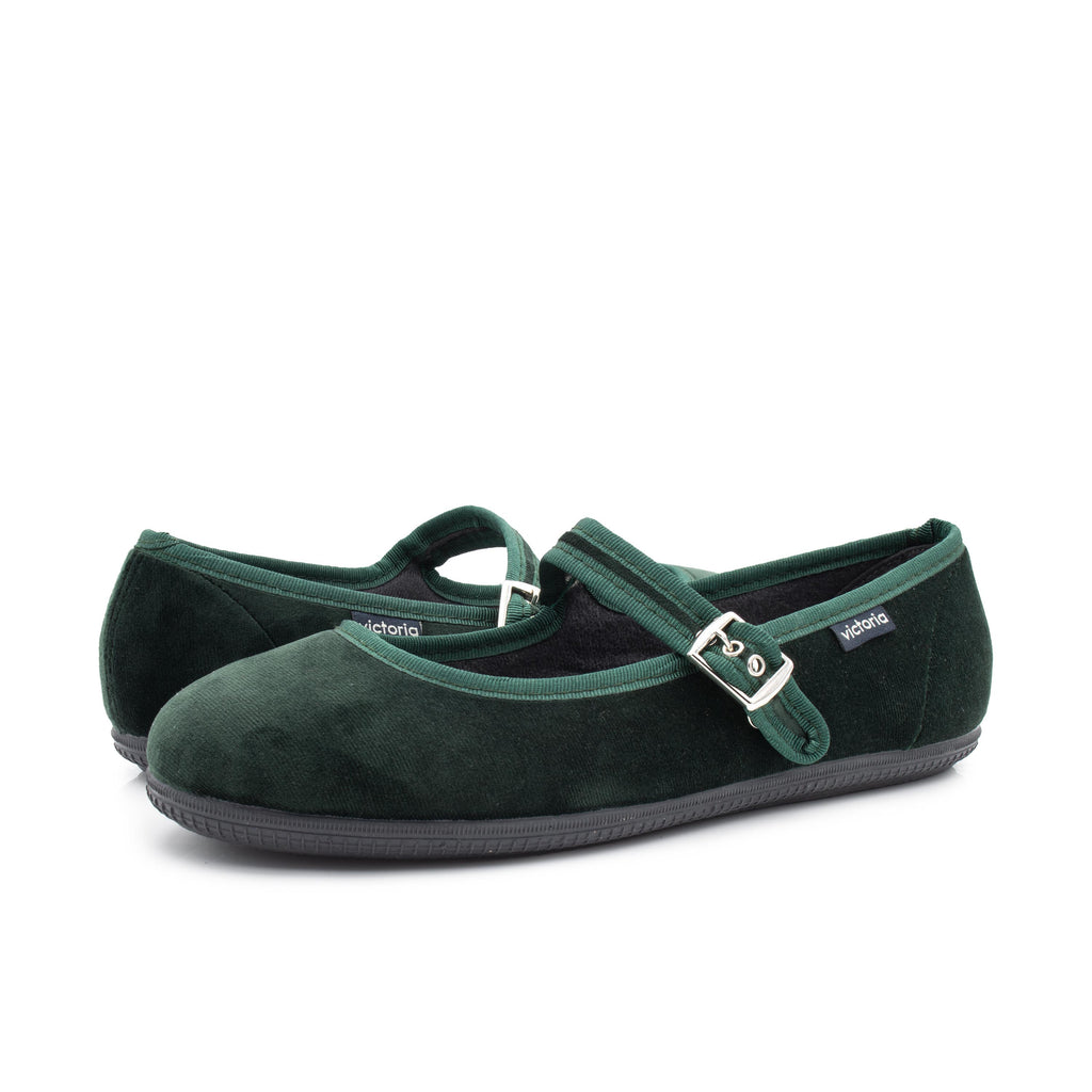 Mercedita verde con hebilla 104913 de Victoria - 104913-14-2.jpg