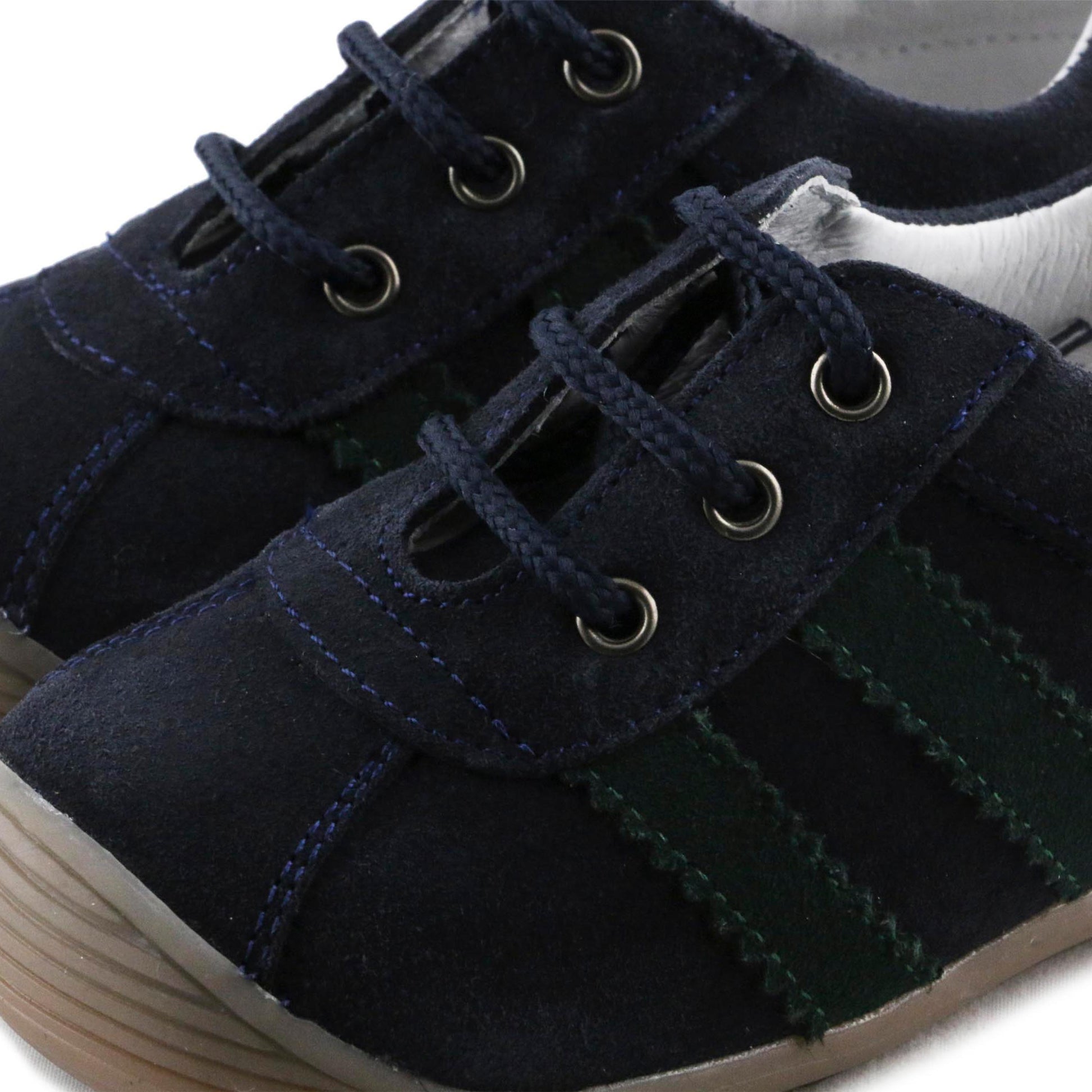 Blucher azul/verde con cordón 10513 de Jeromín - 10513-204-6.jpg