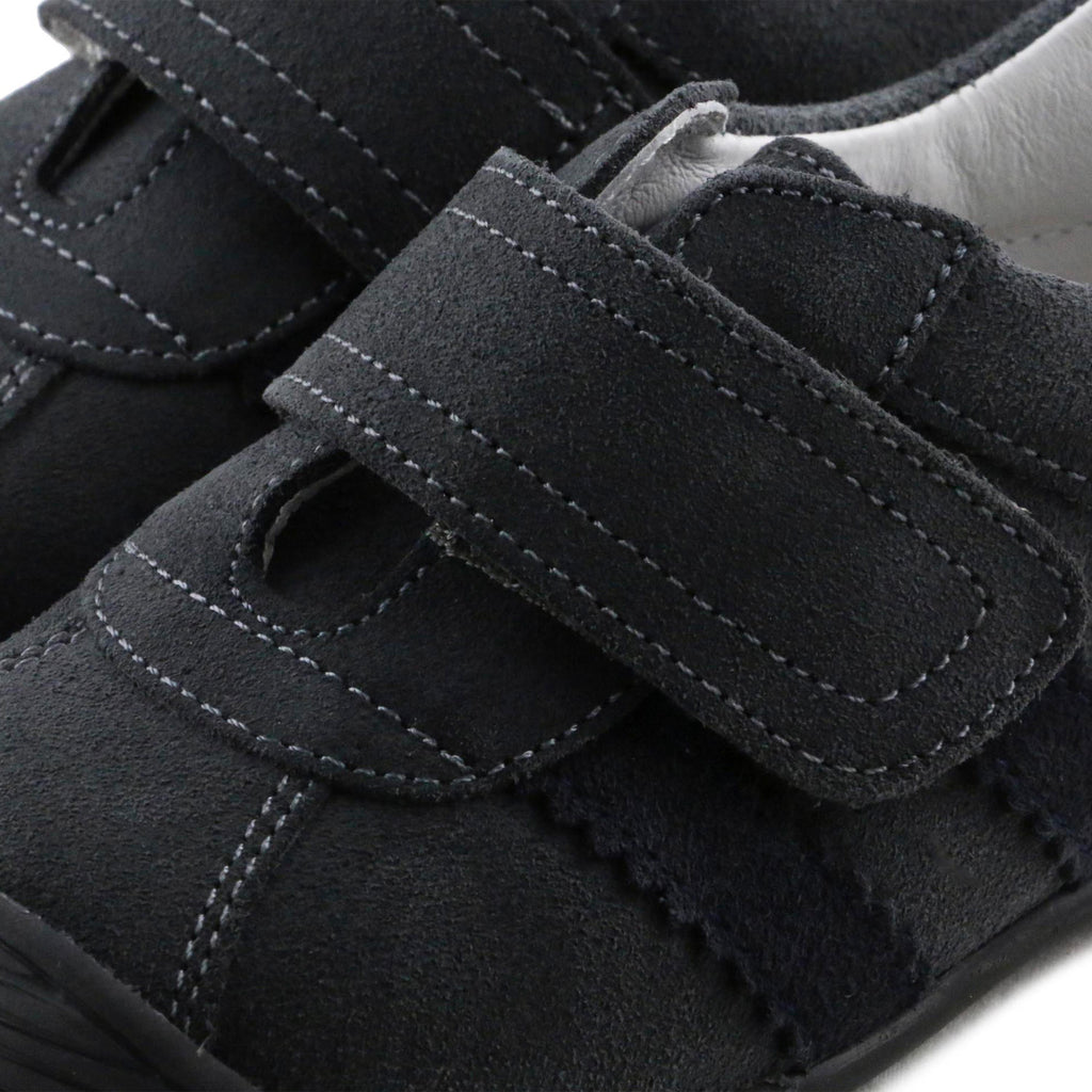 Blucher casual gris/azul con velcro 10514 de Jeromín - 10514-222-6.jpg