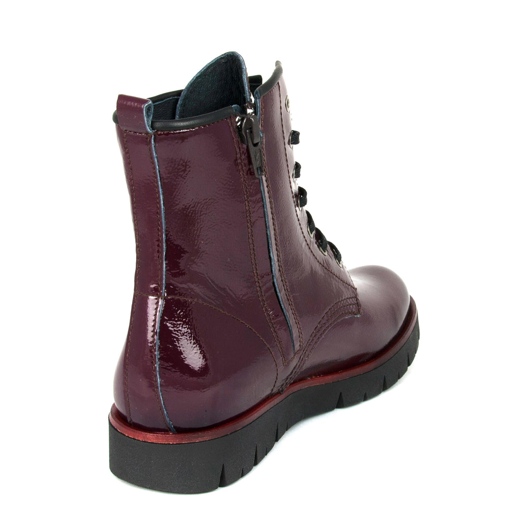 Bota charol burdeos con cordón BUMARSS de Jeromín - BUMARSS-22-3.jpg