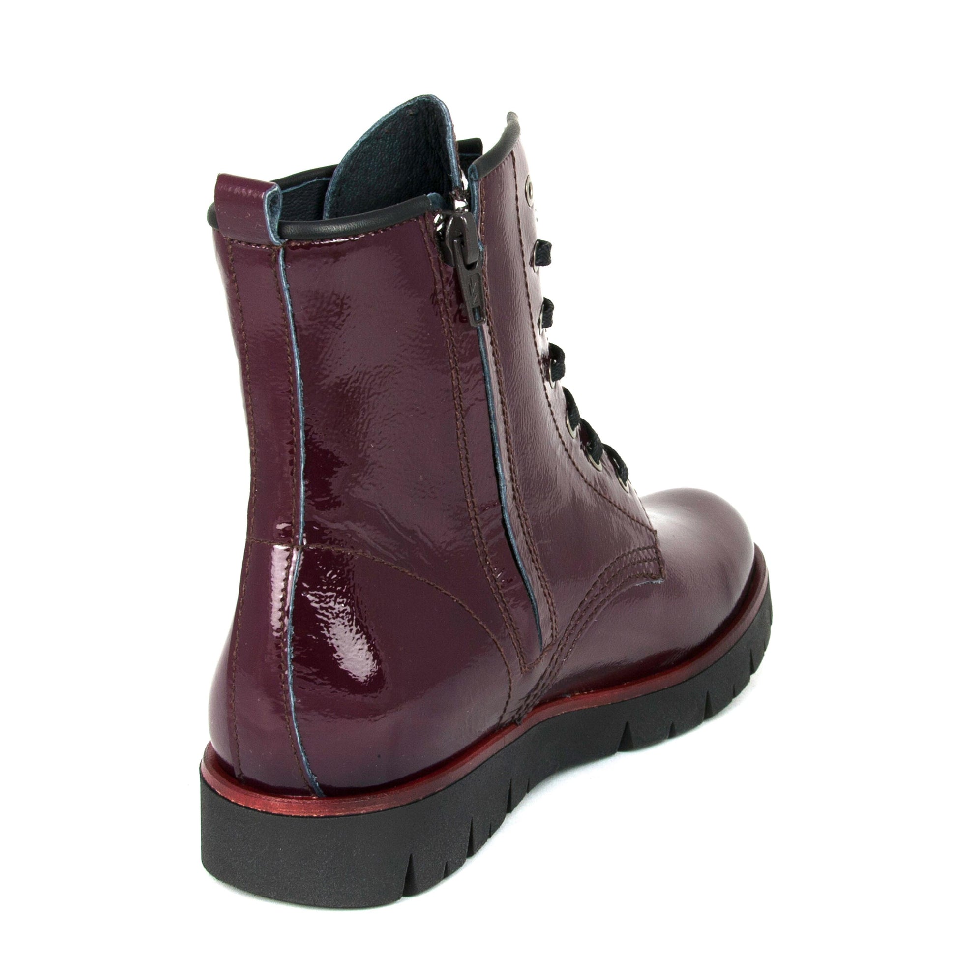 Bota charol burdeos con cordón BUMARSS de Jeromín - BUMARSS-22-3.jpg