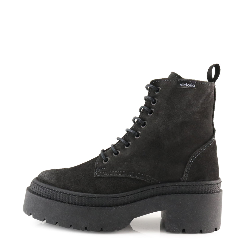 Bota con tacón antracita con cordón 1110103 de Victoria - 1110103-160-1.jpg
