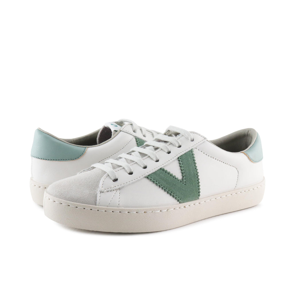 Deportiva verde claro con cordón 1126142 de Victoria - 1126142-105-2.jpg