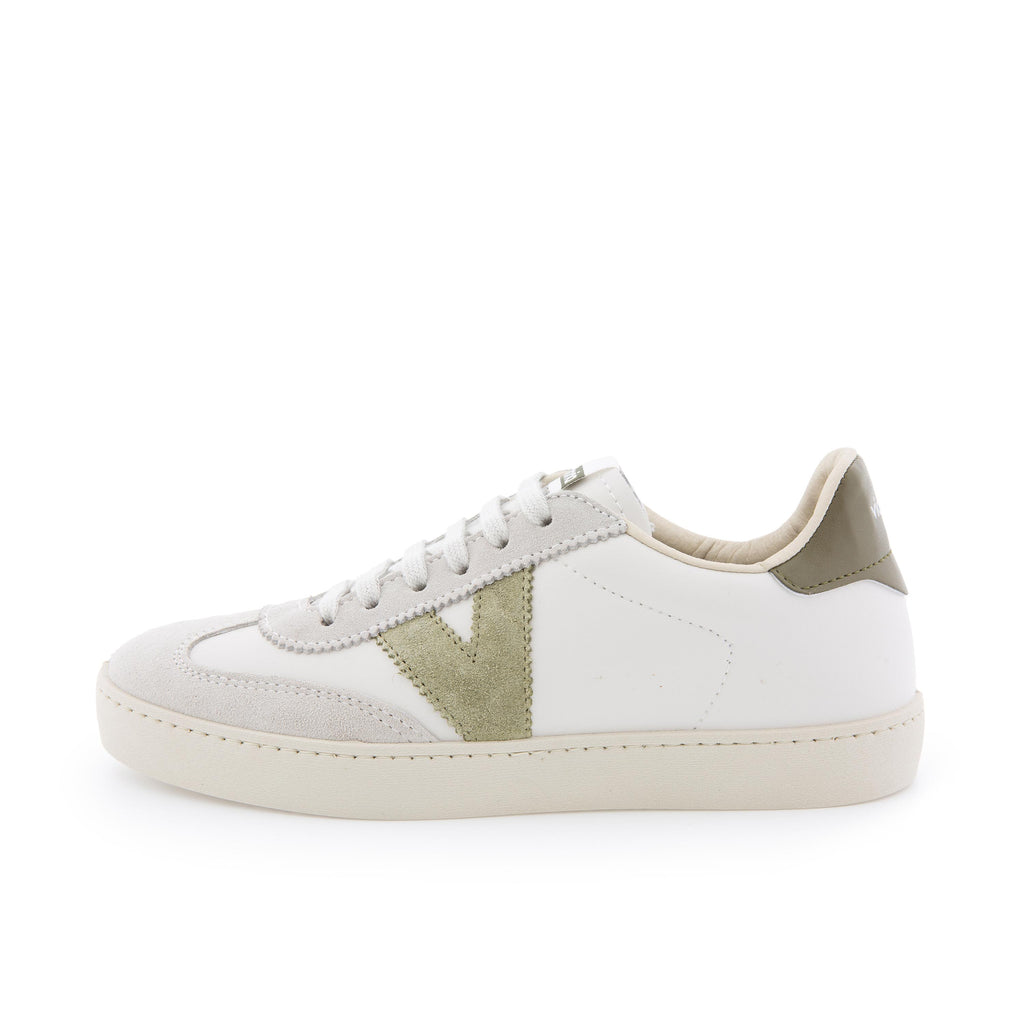 Deportiva blanco/kaki con cordón 1126184 de Victoria - 1126184-435-1.jpg