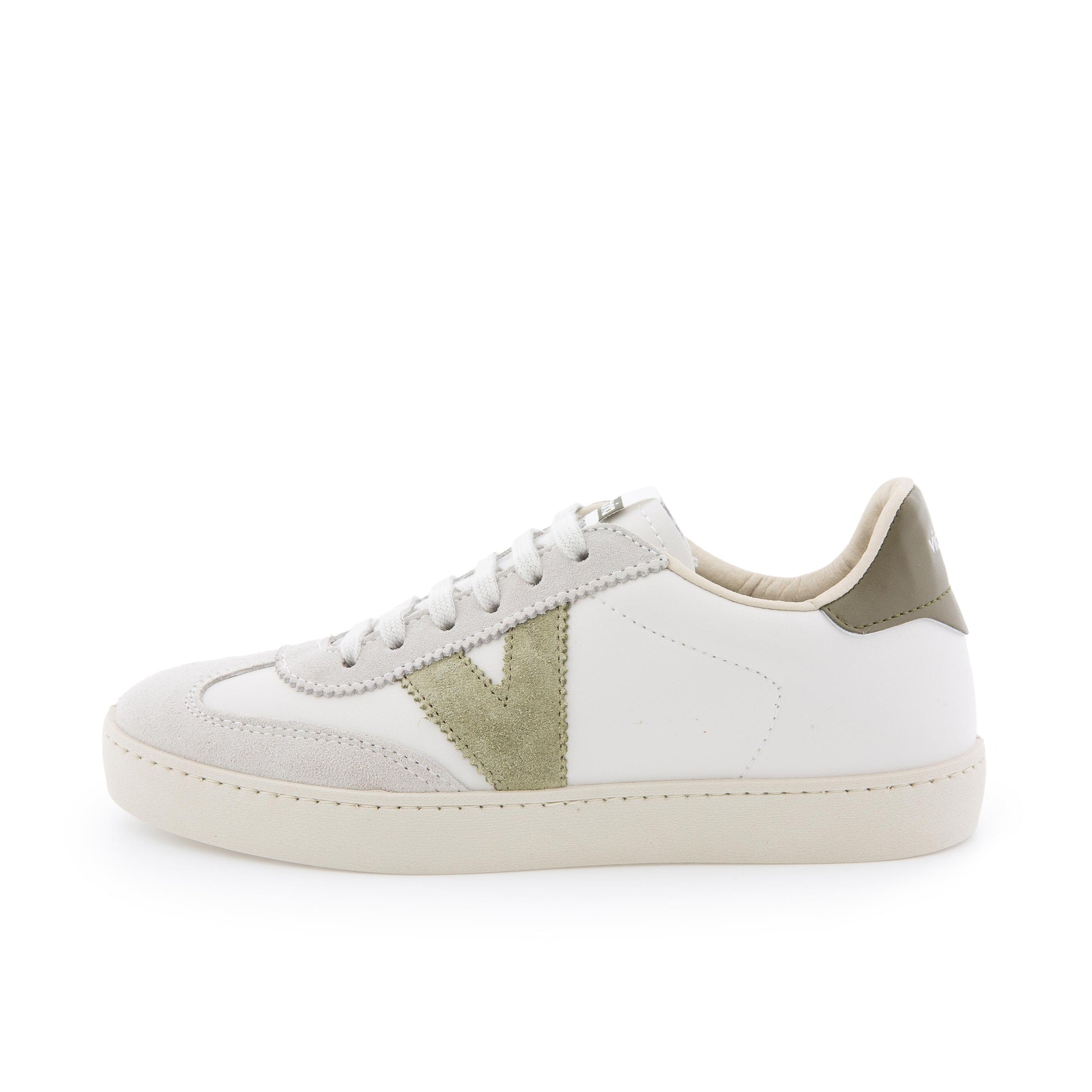 Deportiva blanco/kaki con cordón 1126184 de Victoria - 1126184-435-1.jpg