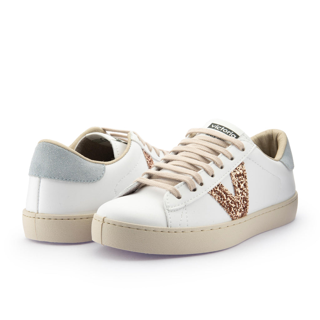 Deportiva blanco/verde con cordón 1126194 de Victoria - 1126194-262-2.jpg