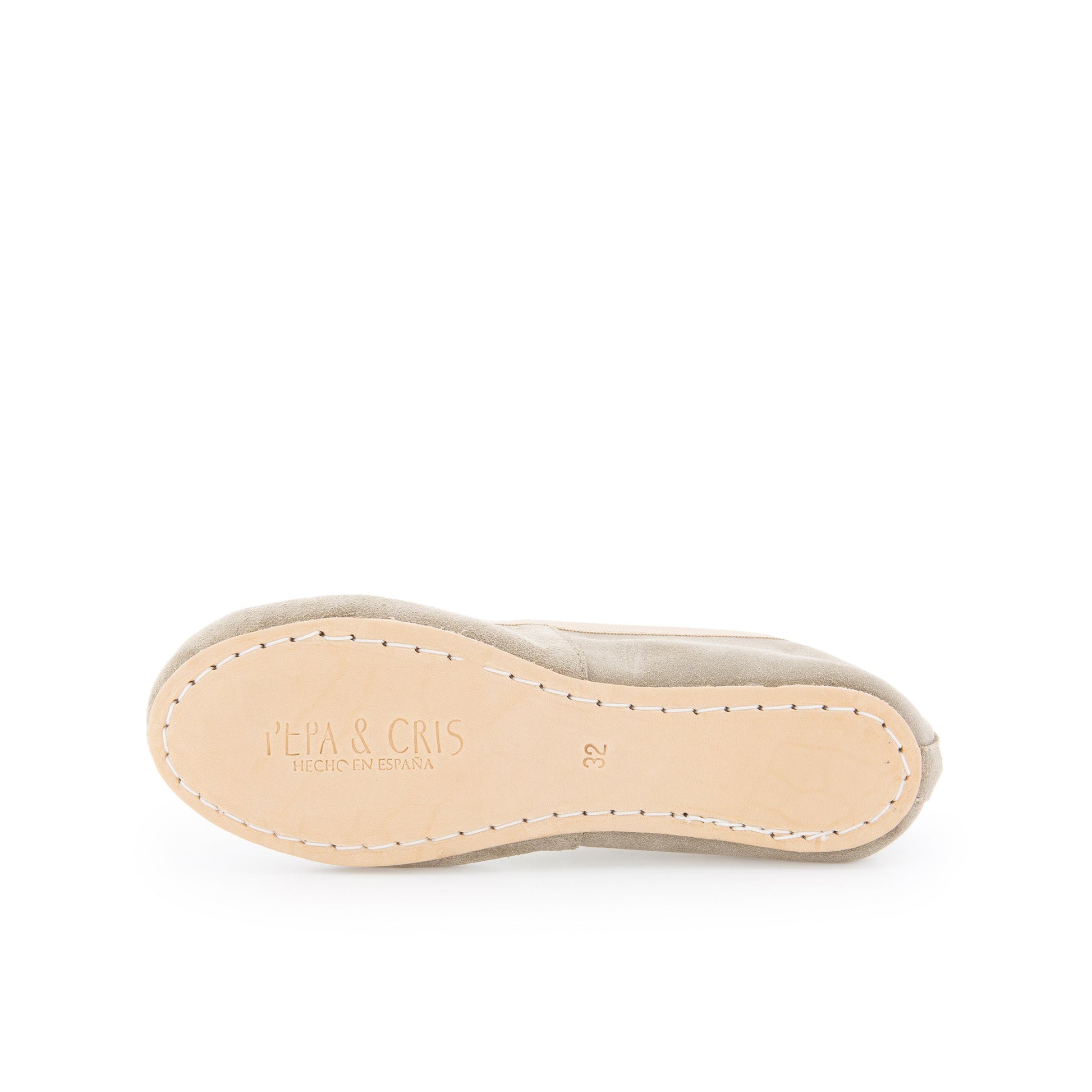 Bailarina serraje piedra con lazo 113 de Pepa & Cris - 113-352-4.jpg