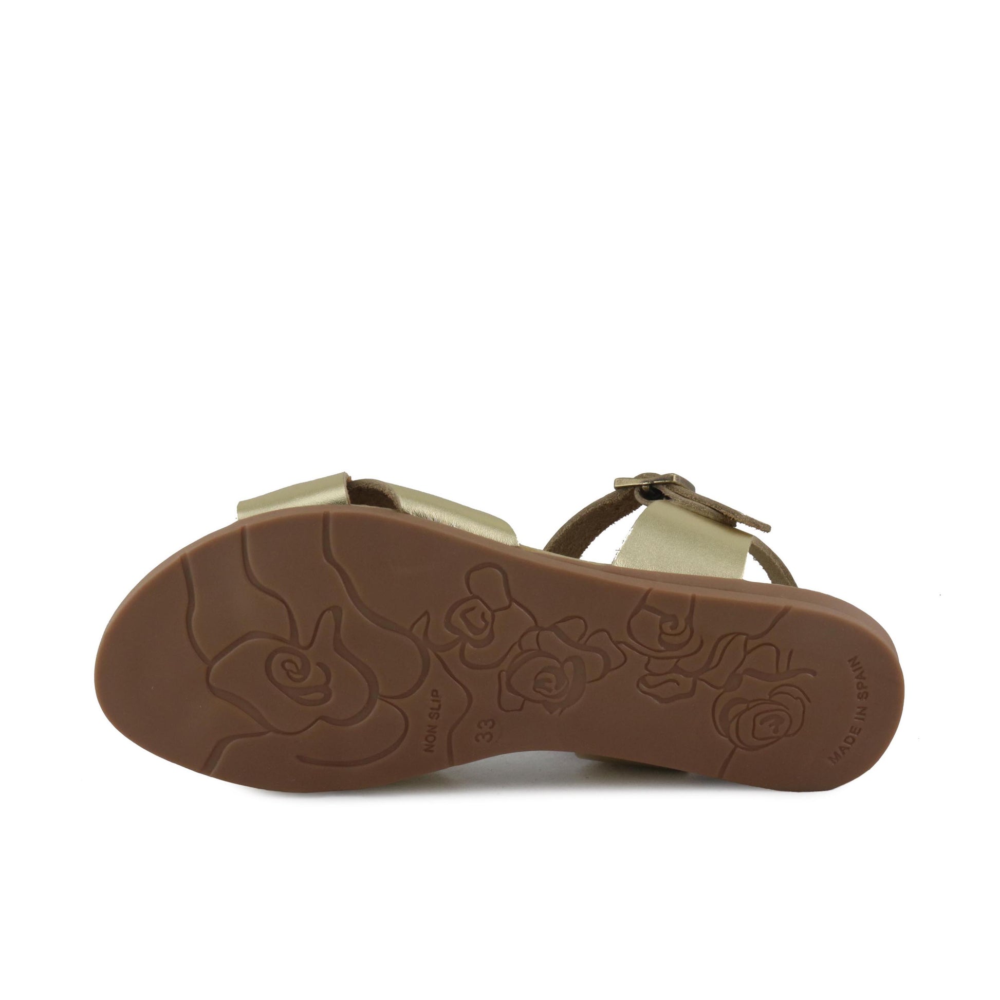 Sandalia plana platino con hebilla 1132 de Pepa & Cris - 1132-298-4.jpg