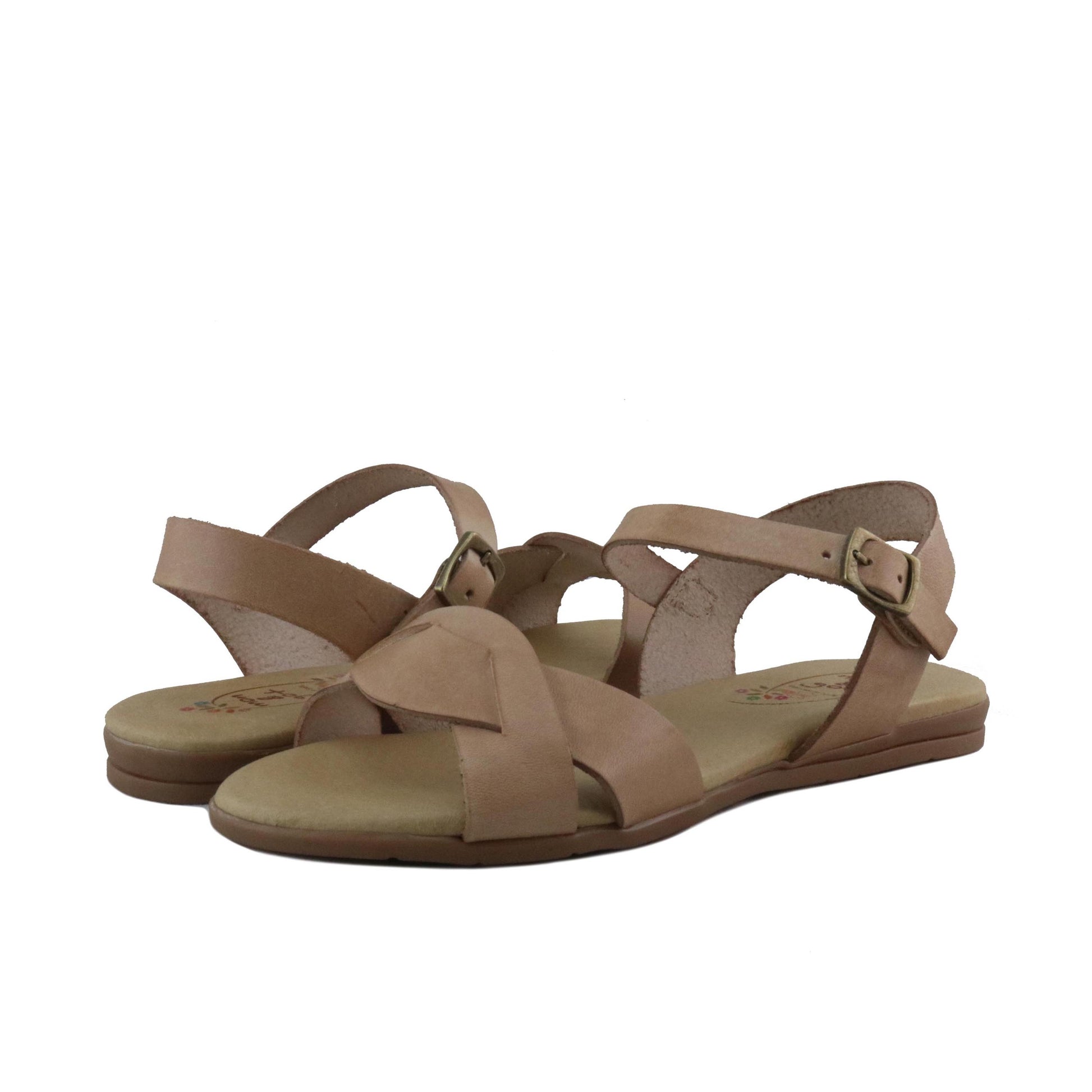 Sandalia plana piedra con hebilla 1132 de Pepa & Cris - 1132-300-2.jpg