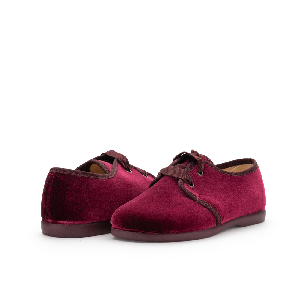 Blucher burdeos con cordón 1133 de Pepa & Cris - 1133-13-2.jpg