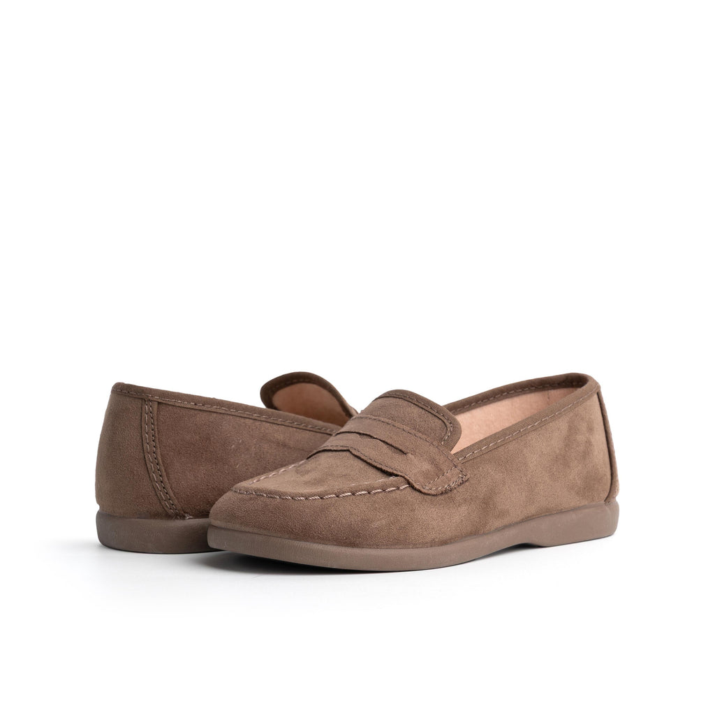 Mocasín taupe 1135 Pepa & Cris