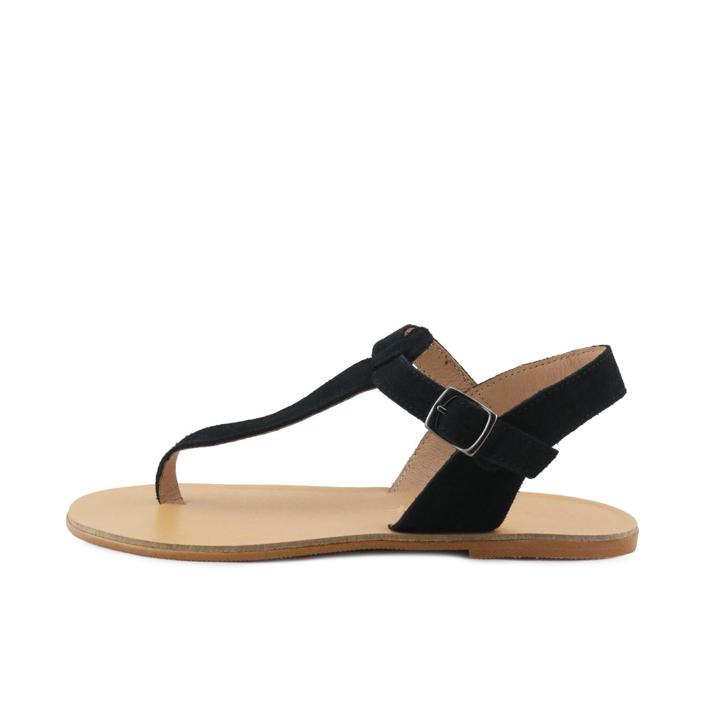 Sandalia plana ante negro con hebilla 1177 Pepa&Cris - 1177-31-1.jpg