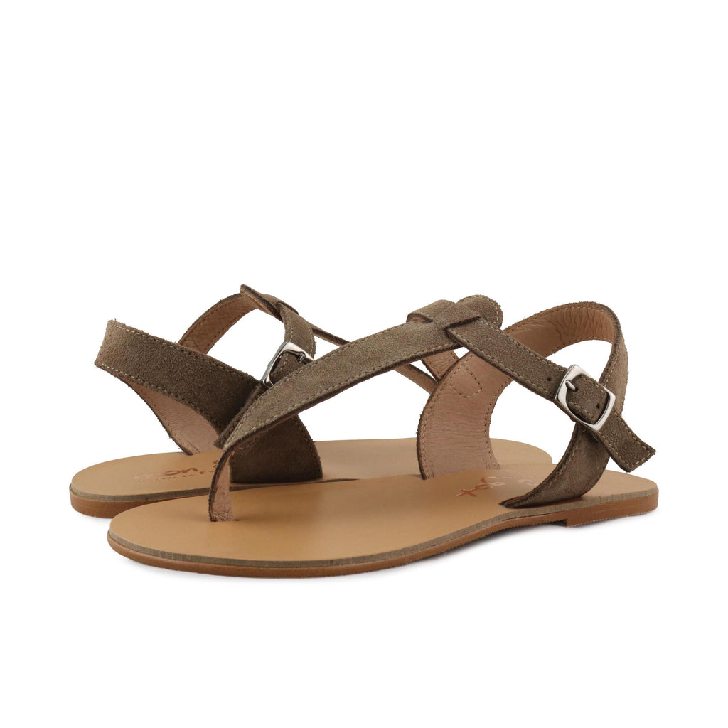 Sandalia plana ante visón con hebilla 1177 Pepa&Cris - 1177-367-2.jpg