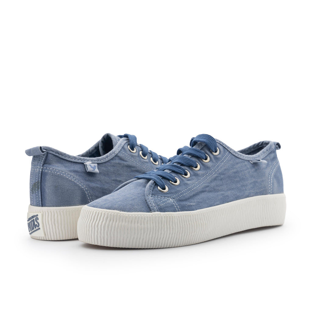 Zapatilla azul jeans lavado con cordón 11UNO Walk in Pitas - 11UNO-145-2.jpg